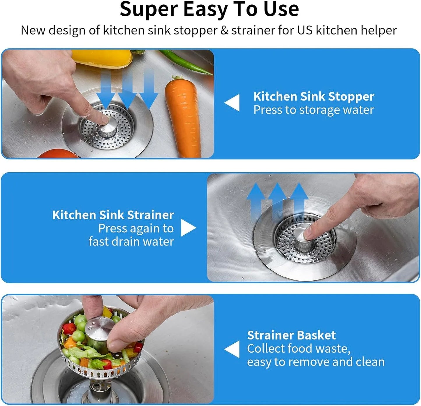 sink drain strainer