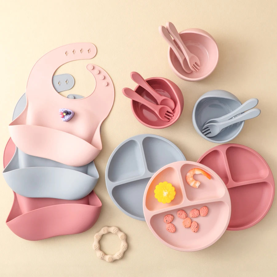 Baby Silicone food Set